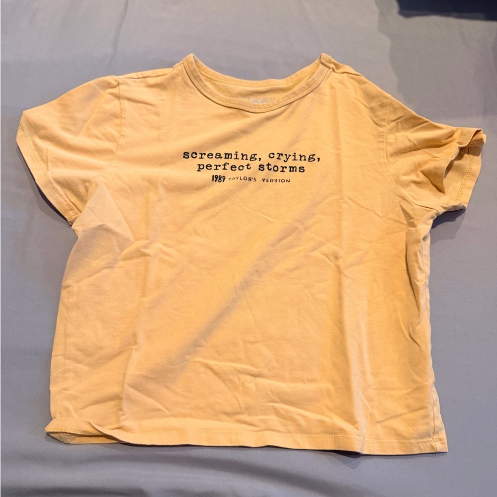 Taylor Swift 1989 TV Crop Top